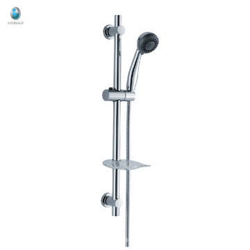 KL-01 professional chromed brass bathroom accessories with round hand shower wall mounted bath lifting shower